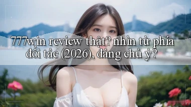 777win review thật nhìn từ phía đối tác (2026), đáng chú ý