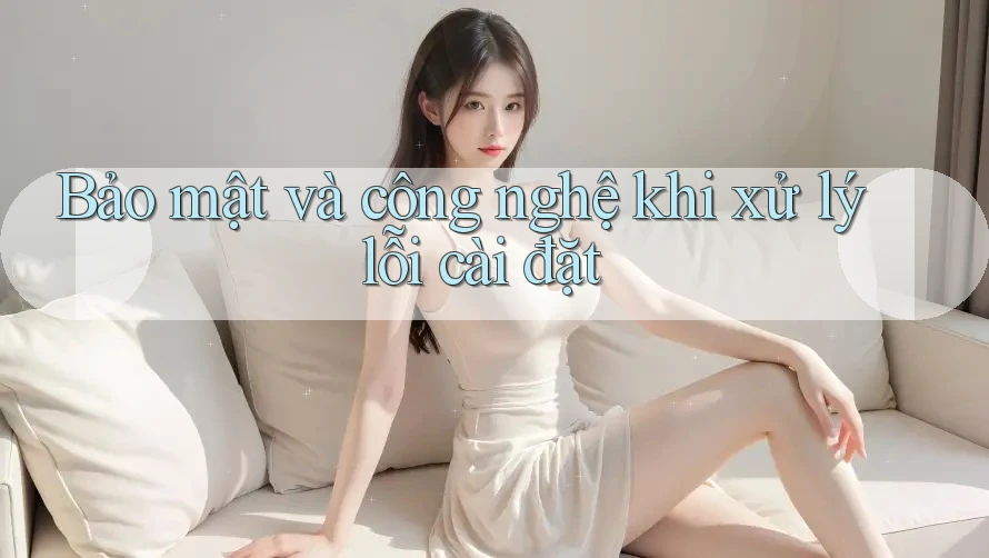 Bảo mật và công nghệ khi xử lý lỗi cài đặt