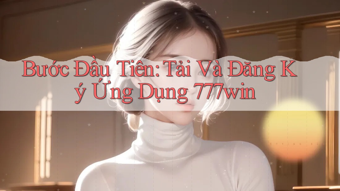 Bước Đầu Tiên: Tải Và Đăng Ký Ứng Dụng 777win