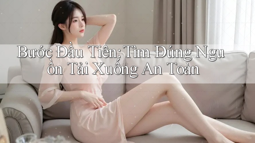 Bước Đầu Tiên: Tìm Đúng Nguồn Tải Xuống An Toàn