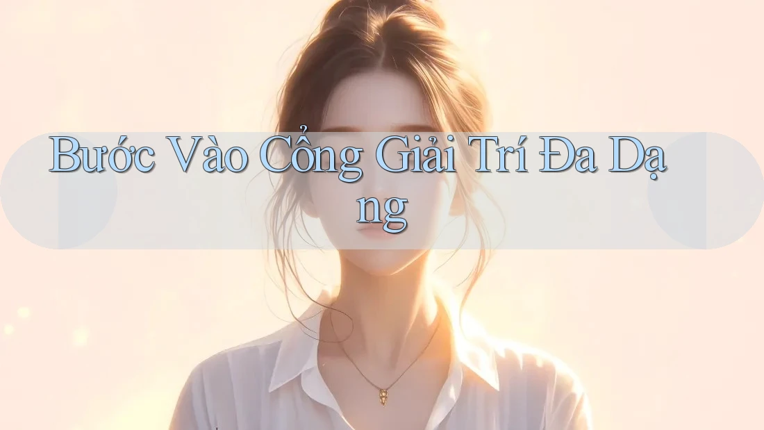 Bước Vào Cổng Giải Trí Đa Dạng