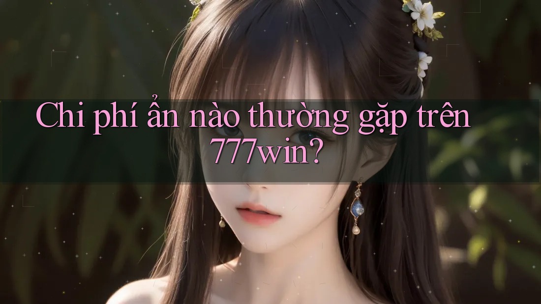Chi phí ẩn nào thường gặp trên 777win?