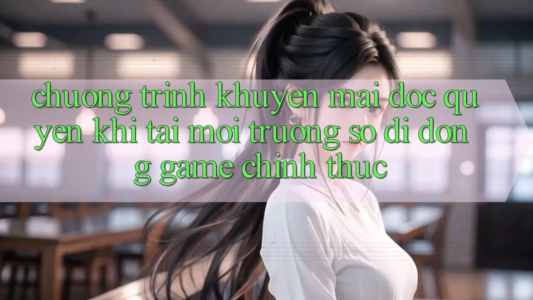 Chương Trình Khuyến Mãi Độc Quyền Khi Tải Môi trường số di động Game Chính Thức