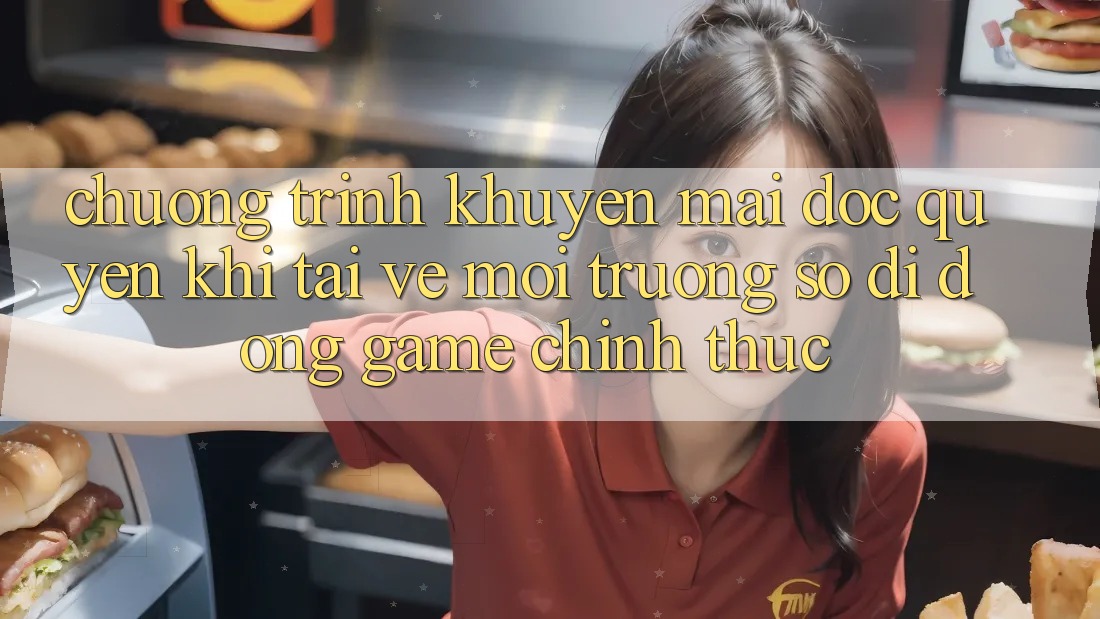 Chương Trình Khuyến Mãi Độc Quyền Khi Tải về Môi trường số di động Game Chính Thức