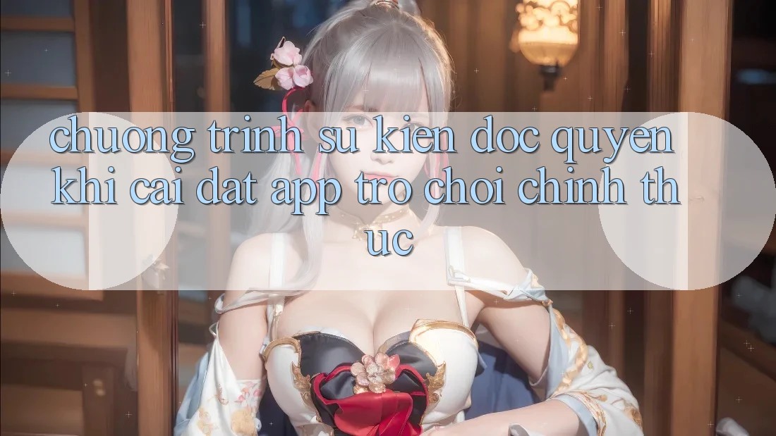Chương Trình Sự kiện Độc Quyền Khi Cài đặt App Trò chơi Chính Thức