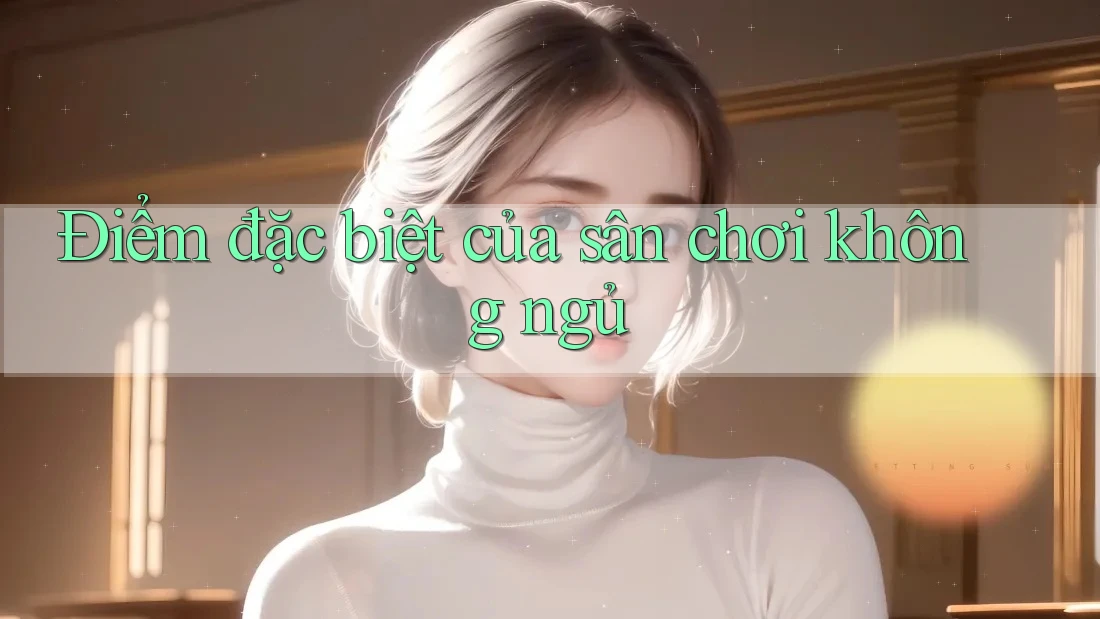 Điểm đặc biệt của sân chơi không ngủ
