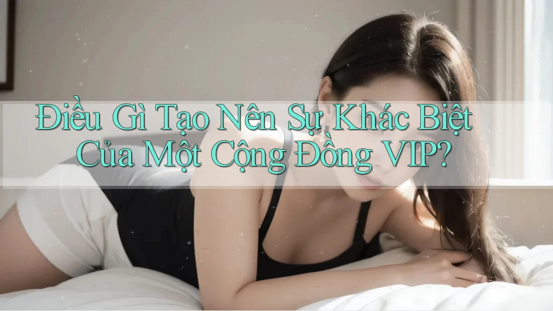 Điều Gì Tạo Nên Sự Khác Biệt Của Một Cộng Đồng VIP?