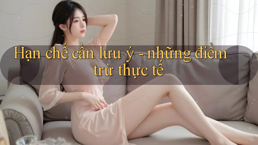 Hạn chế cần lưu ý – những điểm trừ thực tế