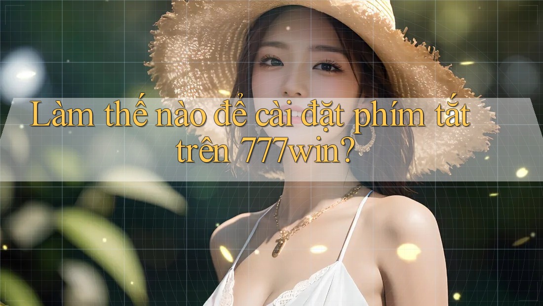 Làm thế nào để cài đặt phím tắt trên 777win?
