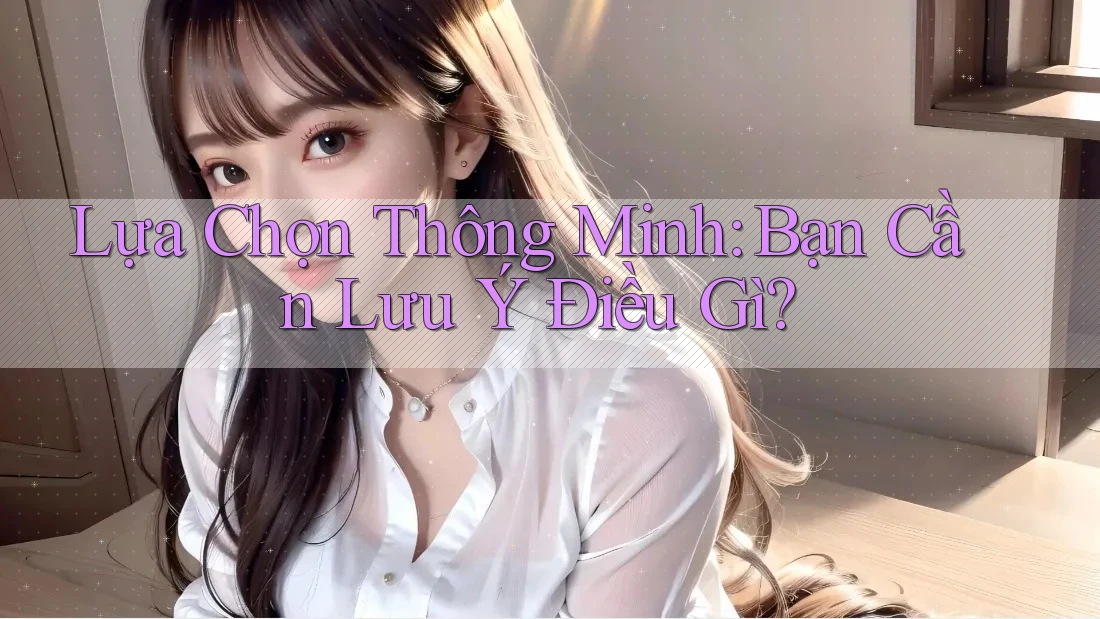 Lựa Chọn Thông Minh: Bạn Cần Lưu Ý Điều Gì?