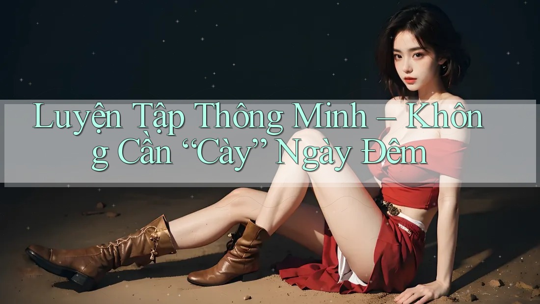 Luyện Tập Thông Minh – Không Cần “Cày” Ngày Đêm