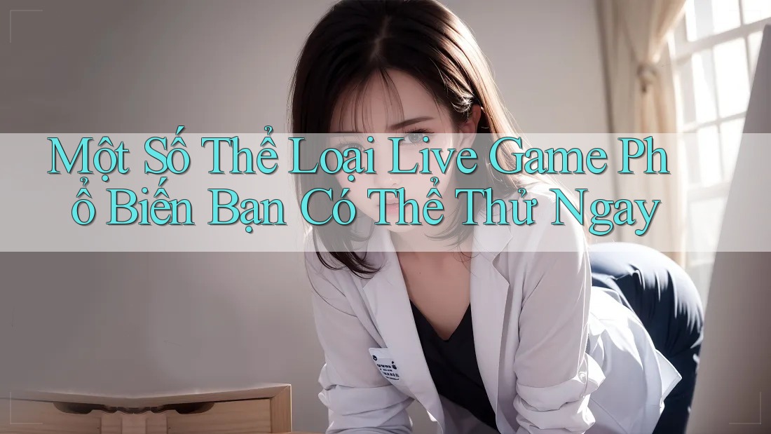 Một Số Thể Loại Live Game Phổ Biến Bạn Có Thể Thử Ngay