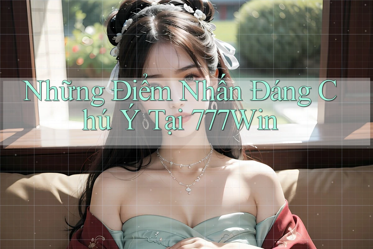 Những Điểm Nhấn Đáng Chú Ý Tại 777Win