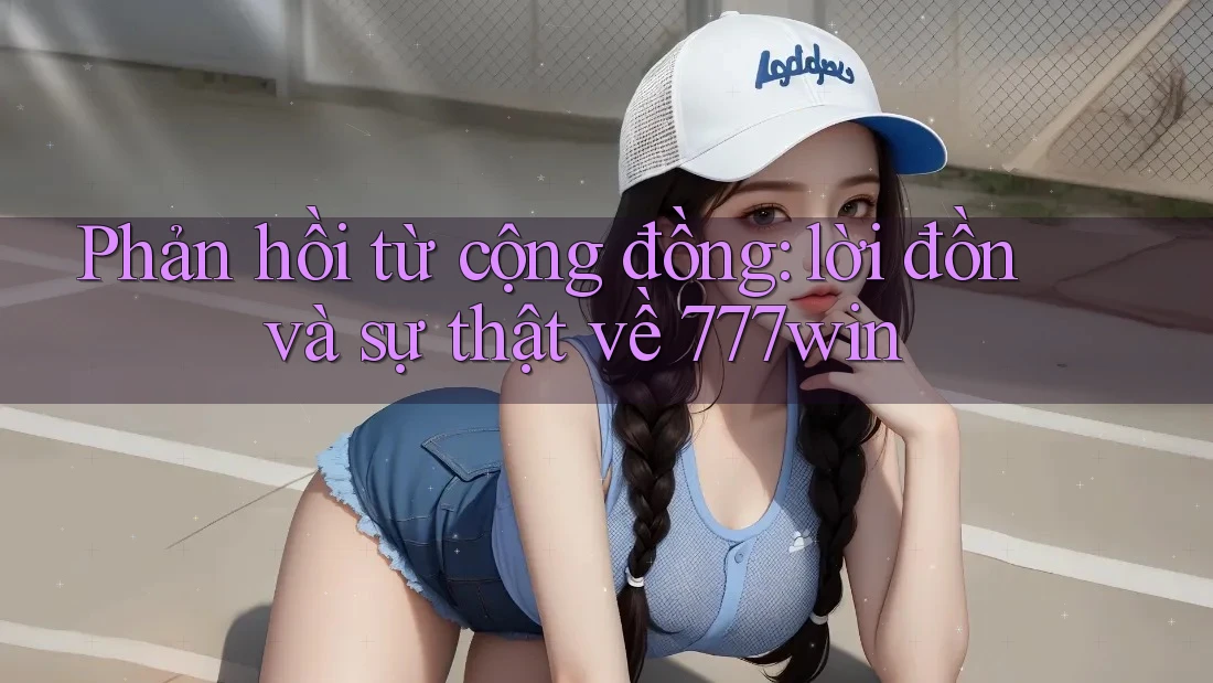 Phản hồi từ cộng đồng: lời đồn và sự thật về 777win