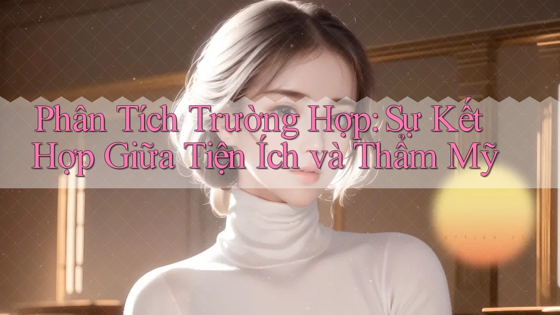 Phân Tích Trường Hợp: Sự Kết Hợp Giữa Tiện Ích và Thẩm Mỹ