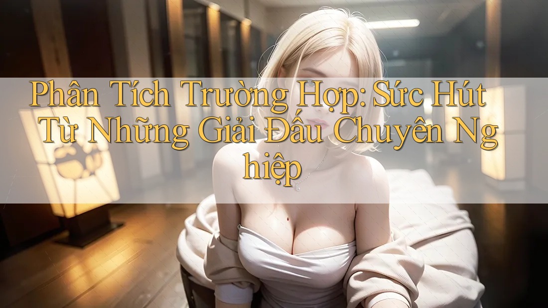 Phân Tích Trường Hợp: Sức Hút Từ Những Giải Đấu Chuyên Nghiệp