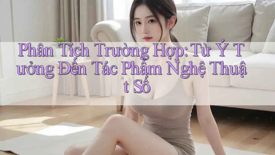 Phân Tích Trường Hợp: Từ Ý Tưởng Đến Tác Phẩm Nghệ Thuật Số