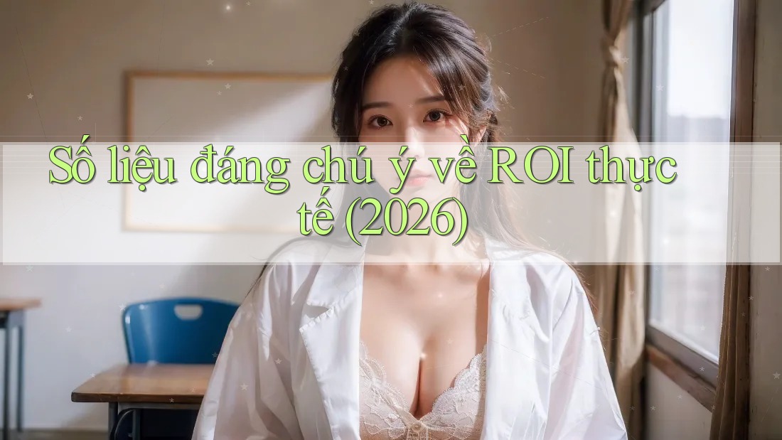 Số liệu đáng chú ý về ROI thực tế (2026)