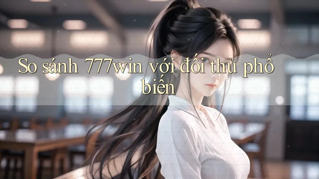 So sánh 777win với đối thủ phổ biến