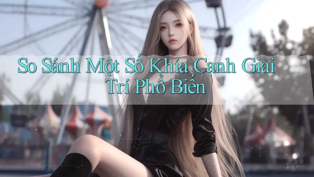 So Sánh Một Số Khía Cạnh Giải Trí Phổ Biến