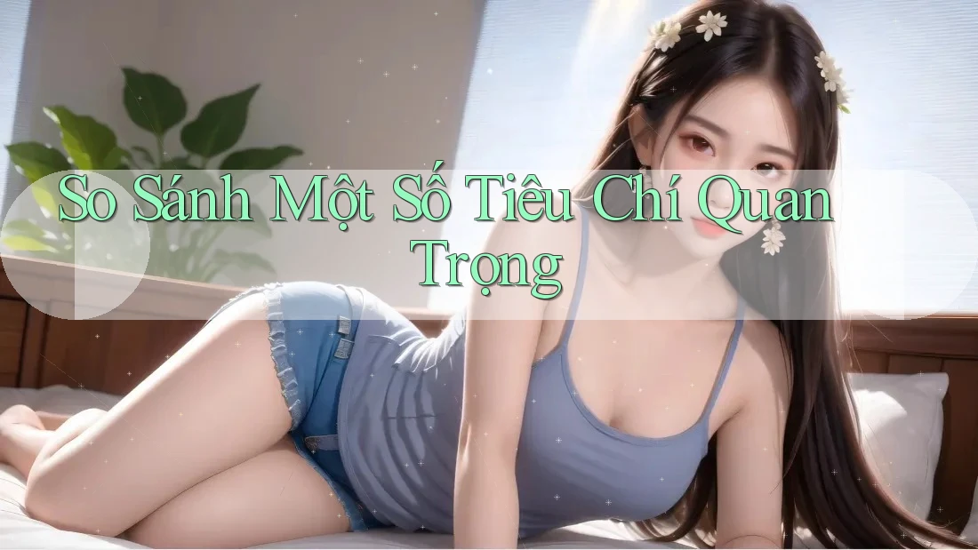 So sánh một số tiêu chí quan trọng