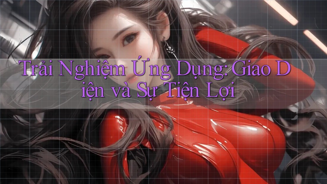 Trải Nghiệm Ứng Dụng: Giao Diện và Sự Tiện Lợi