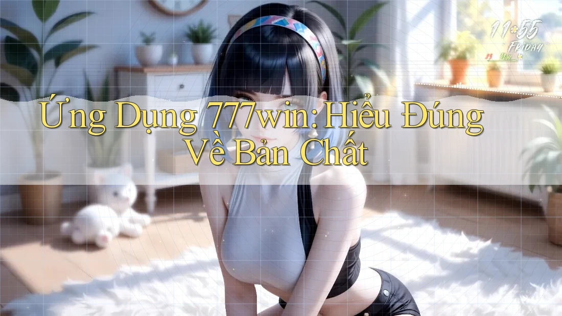 Ứng Dụng 777win: Hiểu Đúng Về Bản Chất
