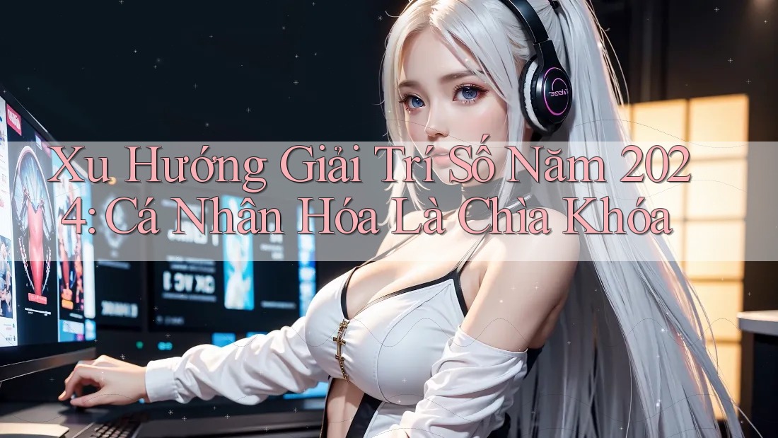 Xu Hướng Giải Trí Số Năm 2024: Cá Nhân Hóa Là Chìa Khóa